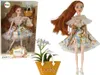LEAN Toys 13920 Puppe Emily mit Handtasche und Blume, Produktbild-Vorschau 2