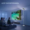 Deckenfluter mit Leseleuchte, Dimmbar, Titan, Eckig, ST59, Produktbild-Vorschau 2
