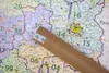 Postleitzahlenkarte von Deutschland, PLZ Wandkarte mit Produktbild-Vorschau 10