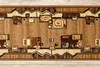 Läufer BCF MORAD SZLACZEK altes gold 60 cm Gelb 60x890 cm Produktbild-Vorschau 5