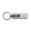 Original Audi Schlüsselanhänger Edelstahl Silber Produktbild-Vorschau 1