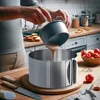 Nastaviteľný kruh na tortu z nehrdzavejúcej ocele, priemer Náhľad obrázku produktu 10