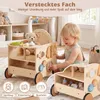 COSTWAY Loopfiets, multifunctionele Montessori loopwagentje Productafbeelding-voorbeeld 8