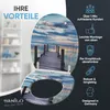 SANILO® WC-Sitz mit Absenkautomatik und Schnellverschluss Produktbild-Vorschau 2