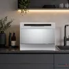 homeX GST6AD-S Tischgeschirrspüler, Mini Geschirrspüler - 6 Produktbild-Vorschau 3