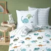 Bettwäsche Dinosaurier Dino Tiere 135x200 + 80x80 cm, 100 % Produktbild-Vorschau 5