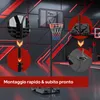 Pannello da basket regolabile in altezza KM-Fit 135–305 cm Anteprima dell’immagine prodotto 8
