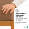 Jersey Spannbettlaken 80x160 - 80x180 cm, 100% Baumwolle Produktbild-Vorschau 3