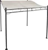 Anbaupavillon 300x250cm Stahlgestell Dach PA beschichtet wasserabweisend