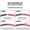 Hula-Hoop-Reifen 97 cm für Kinder & Erwachsene - Größe Produktbild-Vorschau 4