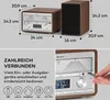 Auna DAB Radio CD-Player für Zuhause, FM/DAB/DAB+ Radio mit Produktbild-Vorschau 6