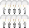 A collage of LED filament light bulbs. Produktbild-Vorschau