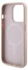 Guess Saffiano MagSafe - iPhone 15 Pro Max Tasche (rosa) Produktbild-Vorschau 7