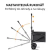 Skladací Vozík so 4 Kolesami – Transportný Vozík na Náhľad obrázku produktu 2