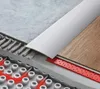 Profil progowy owalny aluminiowy 80x5,1mm klejony Cezar Podgląd zdjęcia produktu 3