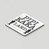 Alu Dibond WC Türschild Pipi Kaka Land 12x12cm Toilette Produktbild-Vorschau 3