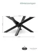 holz4home® Tiempo Spider Tischgestell in Schwarz Produktbild-Vorschau 6