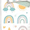Babybettwäsche Regenbogen Sonne Sterne & Herz 100x135 + Produktbild-Vorschau 4