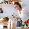 relaxdays Gewürzbehälter Set mit Löffel & Deckel Produktbild-Vorschau 3