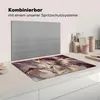 KitchenYeah© Herdabdeckplatte Gold - Marmor - Lila , Produktbild-Vorschau 3