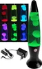 Lávová lampa „CTL Funky LED“ 40 cm RGB voda a vosk: čirá, Náhled obrázku produktu 2