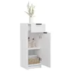 vidaXL Kúpeľňová skrinka biela 32x33,5x90 cm Materiál na Náhľad obrázku produktu 5