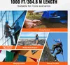 SucceBuy pletené nylonové lano, 3/16 palce x 1000 stop, 720 Náhled obrázku produktu 4