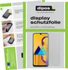 A collage of product packaging and a smartphone with a screen protector. Produktbild-Vorschau