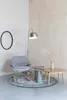 Matz oval Wandspiegel 60x80cm Schwarz Produktbild-Vorschau 7