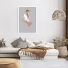 Poster - Poster ohne Rahmen - Frau Grafik Modern - 61x91,5 Produktbild-Vorschau 6