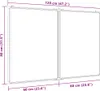 vidaXL Magnetisches Whiteboard Klappbar 120x80x1,7 cm Produktbild-Vorschau 7
