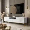 TV-Schrank SANTILE 190 cm auf goldenen Beinen, weiß Produktbild-Vorschau 2