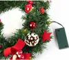 Idena Deko Weihnachtskranz 10 LED 6h Timer Ø30cm Produktbild-Vorschau 8