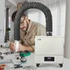 Estrattore di fumi di saldatura 280W assorbitore di fumi di Anteprima dell’immagine prodotto 8