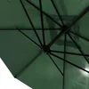 Aga Parasol de jardin déporté 300 cm Vert foncé Voir les images du produit 3