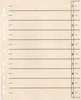 Trennblätter 24x30cm 190g 11fach gelocht chamois 100 Produktbild-Vorschau 1