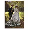 Leinwandbild bazille und camille - c. monet reproduktion Produktbild-Vorschau 3