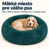IvoQ Donut pelech pre psa 100 cm - Fluffy vankúš pre psa - Náhľad obrázku produktu 2
