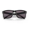 A pair of black Oakley Holbrook sunglasses with grey lenses, shown from a front-facing angle on a white background. Náhled obrázku produktu