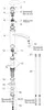 hansgrohe Küchenarmatur FOCUS M41 chrom 31804000 Produktbild-Vorschau 4