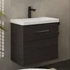 Planetmöbel Waschtischunterschrank 63cm Anthrazit mit Produktbild-Vorschau 2