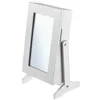 A white jewelry box with a mirror on a white background. Produktbild-Vorschau