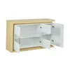 Merax Hochglanze Sideboard mit 3 Türen und 4 Fächer, Produktbild-Vorschau 9