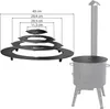 Adapter - Ringe für Eintopfofen 38-42 cm Utschak Herdplatte Produktbild-Vorschau 1
