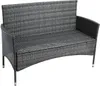 Gartenbank Rattan Gartenmöbel 2-Sitzer Rattanmöbel Sitzbank Produktbild-Vorschau 4