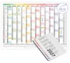 A2 Wandkalender 2026 EU-Version – 14 Monate Übersicht | Produktbild-Vorschau 1
