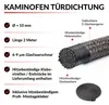 Türdichtung Set für Hark Kodiak Kaminofen 2m, ⌀ 10mm Produktbild-Vorschau 4