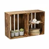 Holzkisten Set geflammt 50x40x30cm - Mix-Varianten mit & Produktbild-Vorschau 1