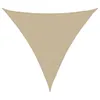vidaXL Voile d'ombrage Beige 2x2x2 m 100% Polyester Oxford Voir les images du produit 1