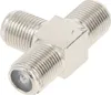 F-Adapter, T-Stück: F-Buchse > doppelt F-Buchse Produktbild-Vorschau 5